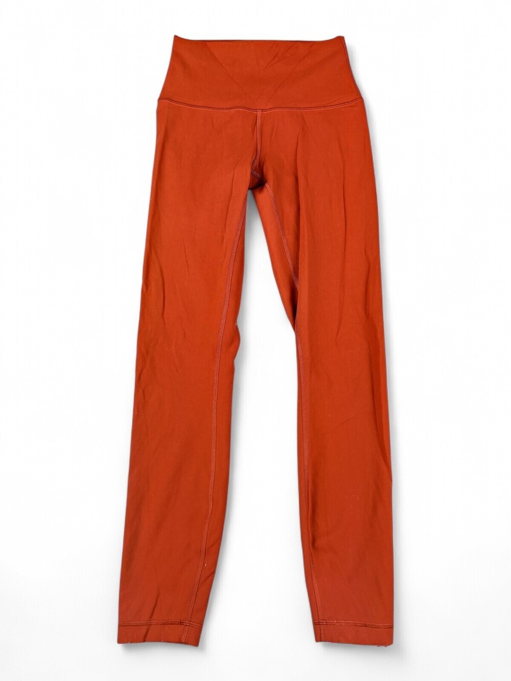 Lululemon Align High-Rise Leggings Size 4 Rust Orange Yoga Pants LW5DZRS